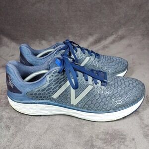 New Balance Fresh Foam Vongo Running Shoes Gray Blue Low Top Mens Size 12